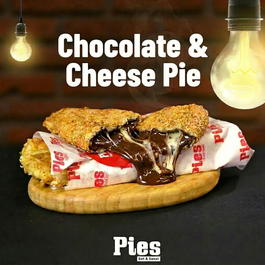 Chocolate & Cheese Pie