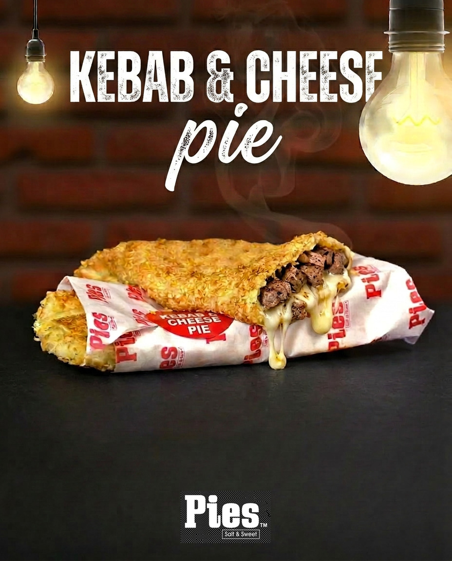 Kebab & Cheese Pie