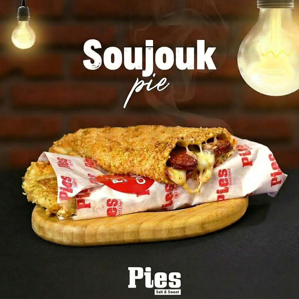 Soujouk & Cheese Pie