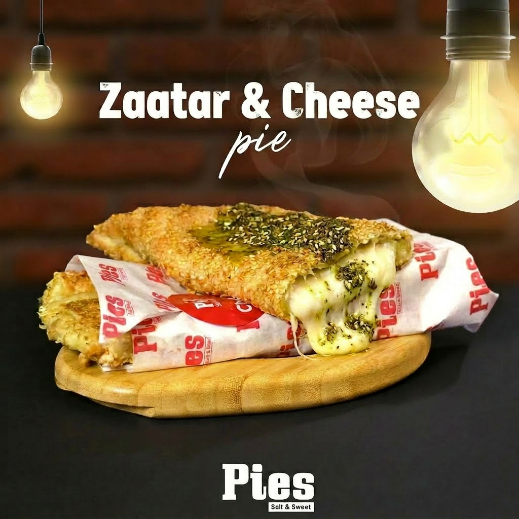 Cheese & Zaatar Pie