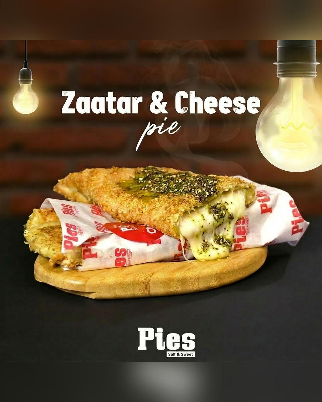 Cheese & Zaatar Pie
